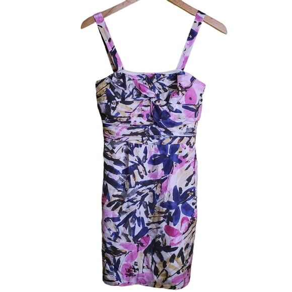 Banana Republic Silk Mini Dress Size 0P - Picture 4 of 12